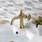 Kingston Brass Single-Handle Bathroom Faucet with Push Pop-Up, Brushed Brass KS3547CG - alternate 5